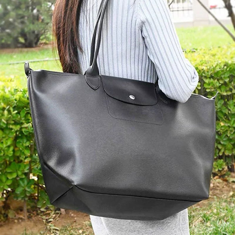 War Horse Mới Nữ Da Bánh Bao Bun Tay Cầm Dài Đơn Vai Túi Xách Tua Rua Túi tote