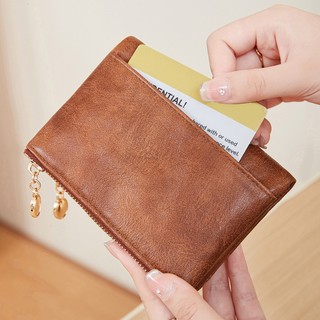 Ví nữ ngắn thời trang mới Ví da PU đựng thẻ đựng tiền xu