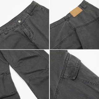 GKSSS quần jean nam Vải denim phong cách trung tính dáng rộng phong cách retro Mỹ giản dị