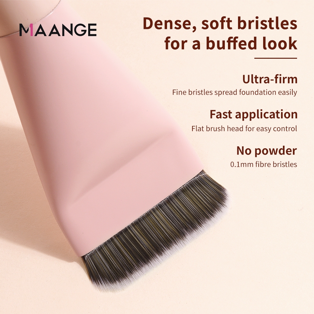 MAANGE Cọ trang điểm tán kem nền đầu phẳng 51580