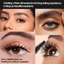 Xixi 4D Sóng Dày Lông Mi Mascara Trang Điểm Dài Chống Thấm Nước Cho Nối Mi Màu Đen Kéo Dài Không Nở Nhanh Khô Trang Điểm NO.J106