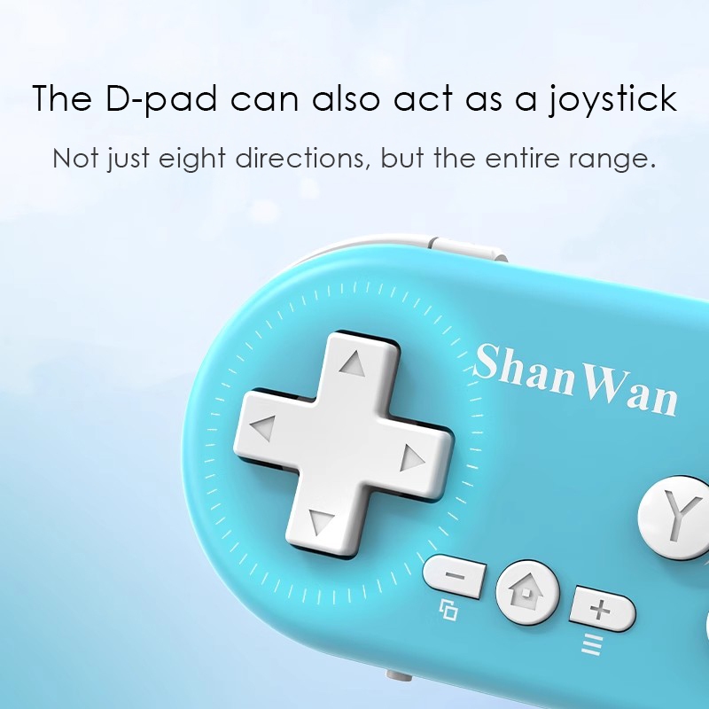 Bộ điều khiển trò chơi không dây Mini Maoedge Tay cầm chơi Game Bluetooth cho Nintendo Switch PC PS3 PS4 Android iOS Bộ điều khiển