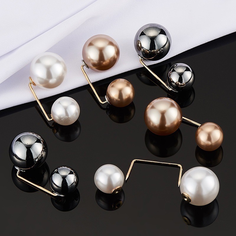 [Yunyuan] 2 Cái / bộ Quần Trâm cài chống lộ Công cụ thắt lưng Cardigan Pin Phụ kiện Váy vải Thắt lưng Phụ kiện trang trí cao cấp và đa năng