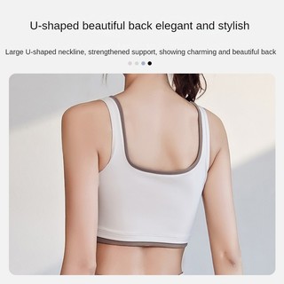 Áo Ngực Thể Thao Độ Đàn Hồi Cao Mùa Hè Mỏng Phong Cách 82,5% Polyster 17,5% Chất Liệu Spandex