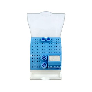 1 Cái Nha Khoa Nhựa Bur Box Odontologia Khối Giữ Hộp Khử Trùng Nồi Hấp Khử Trùng Hộp Đựng Mũi Khoan Tổ Chức