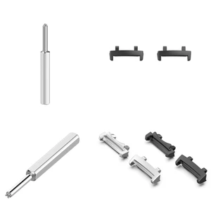 1 Cặp Cho Huami Amazfit T-Rex 3 Thép Không Gỉ Kết Nối Adapter Dây Đeo Đồng Hồ Phụ Kiện Cho Huami REX3 Dụng Cụ Đặc Biệt Dao