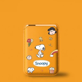 Rainbow Snoopy Họa Tiết Ví Đựng Thẻ Cho iPhone 15pro 15promax 14 14promax 14 Pro 16 16plus 16 Pro Max Bao Da Thẻ