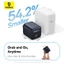 Baseus 45W US USB Type C Sạc Di Động PicoGo GaN Sạc Nhanh 1C PD Sạc Nhanh