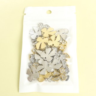 10 Chiếc Phong Cách Đơn Giản Kim Cương Giả Inlay Nơ Quyến Rũ Vòng Cổ, Vòng Tay, Bông Tai, Móc Khóa, Trang Trí Quần Áo Và Túi Phụ Kiện DIY Thiết Kế Thắt Nơ Ngọt Ngào Thiết Kế Mặt Dây Hợp Kim