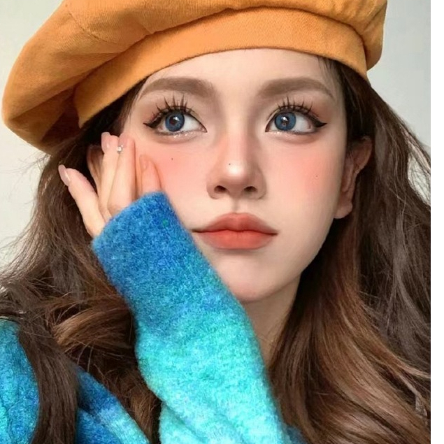 IOIIK Manga Lông Mi Mềm Mại Tự Nhiên Lông Mi Giả Dày Truyện Tranh Ngày Trang Điểm Bàn chân của mèo hướng dương