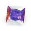 3x3 ~ 12x12mm Công Chúa Vuông Cắt Mạ Màu Đá Cubic Zirconia Rời Multiolor CZ Đá Quý Tổng Hợp Cho Trang Sức DIY