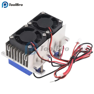 144w Nhiệt Điện Peltier Làm Mát Lạnh 12V Bán Dẫn Điều Hòa Không Khí Hệ Thống Làm Mát DIY Kit Làm Mát