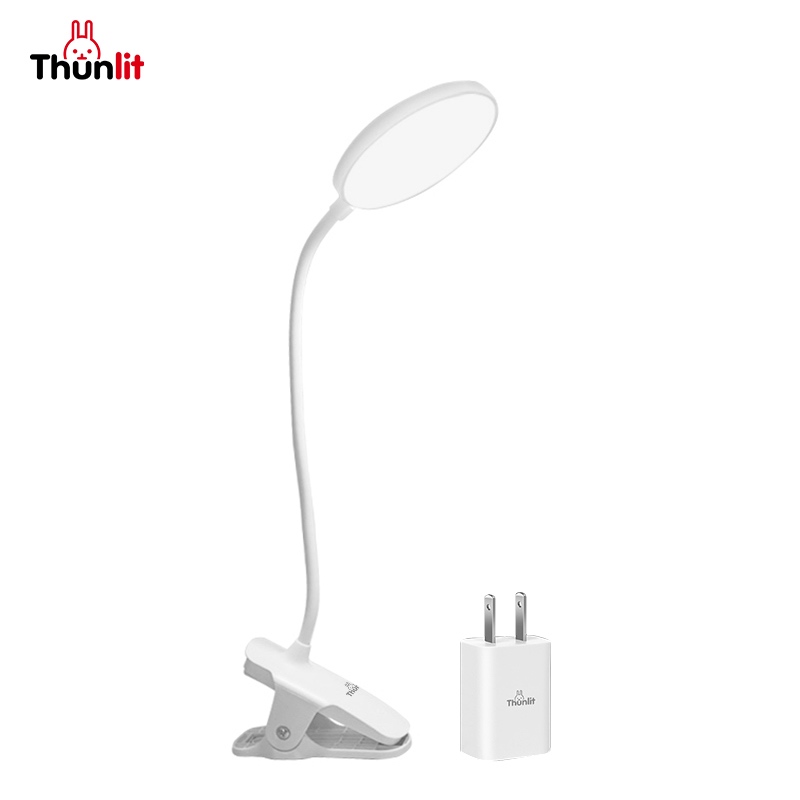 Ảnh Thunlit Pin Kẹp Đèn 2500mAh USB Sạc Cảm Ứng Kẹp Đèn Có Thể Điều Chỉnh Độ Sáng 3 Nhiệt Độ Màu 1