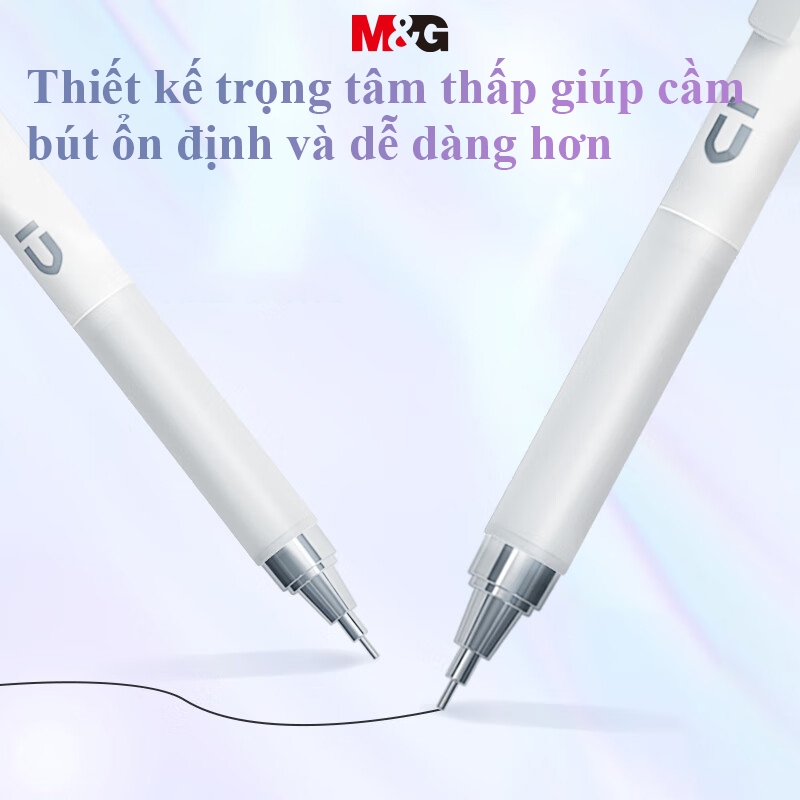 M&G Bộ Bút Chì Kim (Bút Chì Bấm + Ruột Chì + Gôm Tẩy)  HB 0.5mm/0.7mm