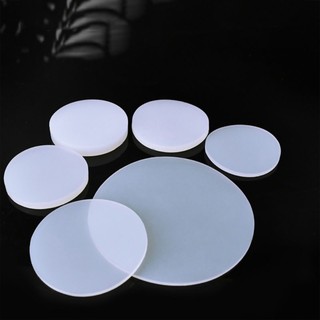 1 / 2 / 4 / 5 Cái Trắng Chắc Chắn Tròn Cao Su Silicon Miếng Lót Đường Kính 10mm-100mm