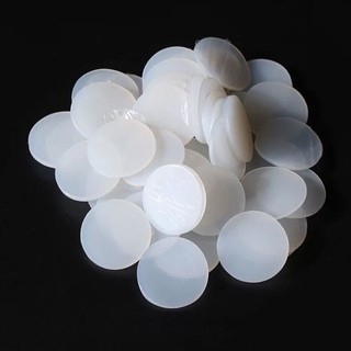 1 / 2 / 4 / 5 Cái Trắng Chắc Chắn Tròn Cao Su Silicon Miếng Lót Đường Kính 10mm-100mm
