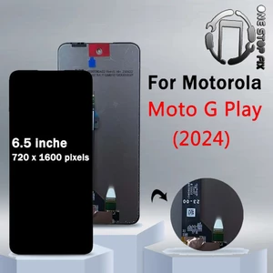 Dành Cho Motorola G Play (2024) Màn Hình LCD Màn Hình Cảm Ứng Bộ Số Hóa Màn Hình Bộ Phận Sửa Chữa