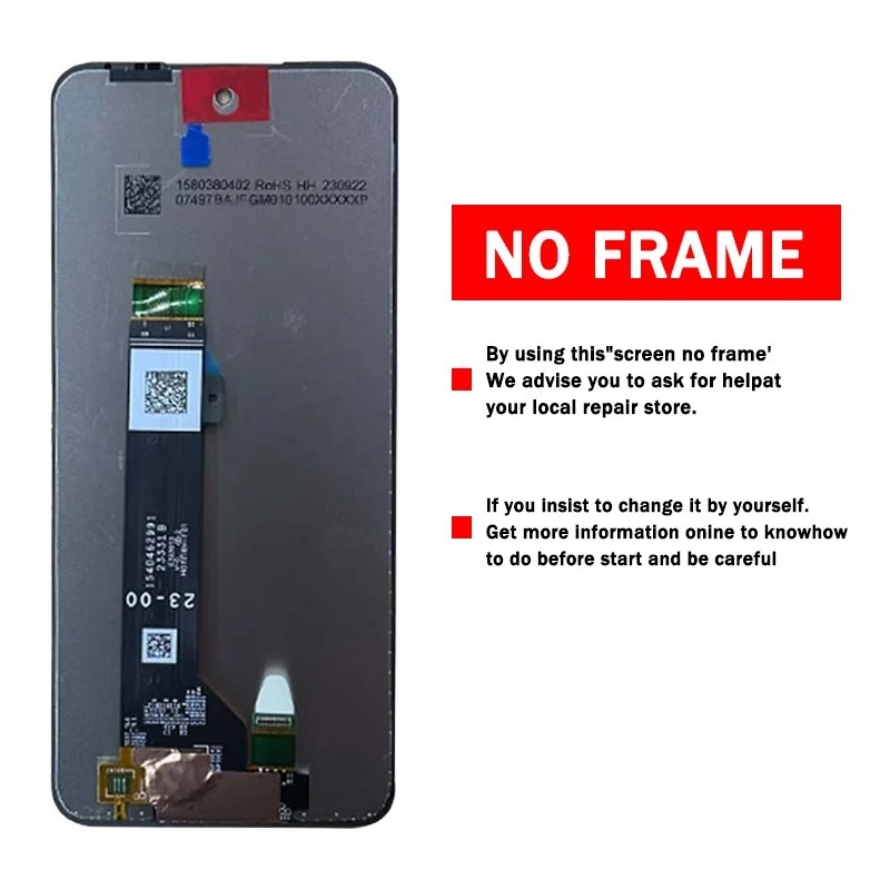 Dành Cho Motorola G Play (2024) Màn Hình LCD Màn Hình Cảm Ứng Bộ Số Hóa Màn Hình Bộ Phận Sửa Chữa