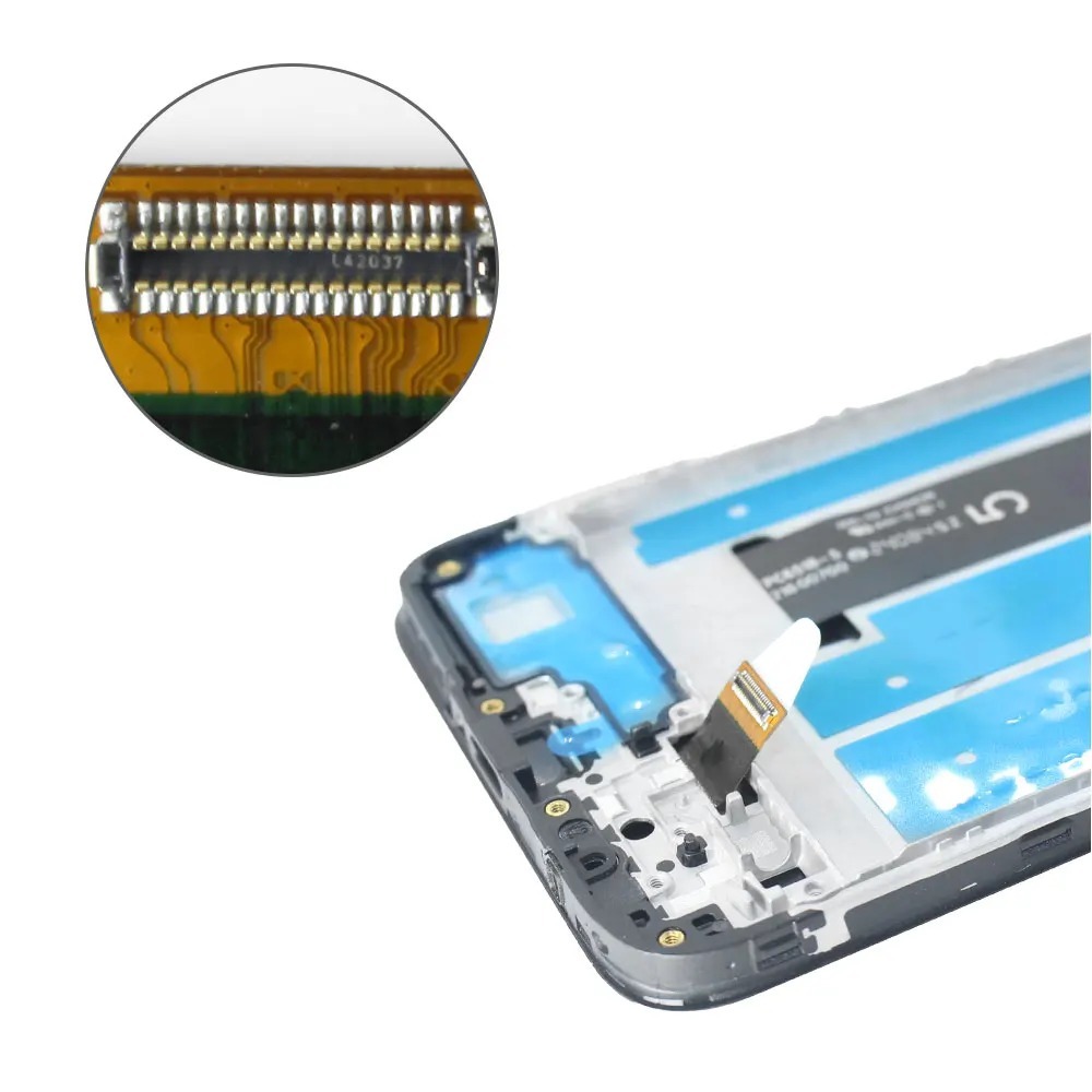Dành Cho Motorola G Play (2024) Màn Hình LCD Màn Hình Cảm Ứng Bộ Số Hóa Màn Hình Bộ Phận Sửa Chữa