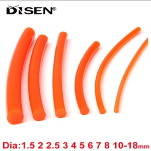 1meter Dây Băng Tải Polyurethane Đỏ Đai Truyền Động PU Tròn Dây Tan Chảy Đường Kính 1.5 / 2 / 2.5 / 3 / 3.5 / 4 / 5 / 6 / 7 / 8 / 9 / 10 / 12mm