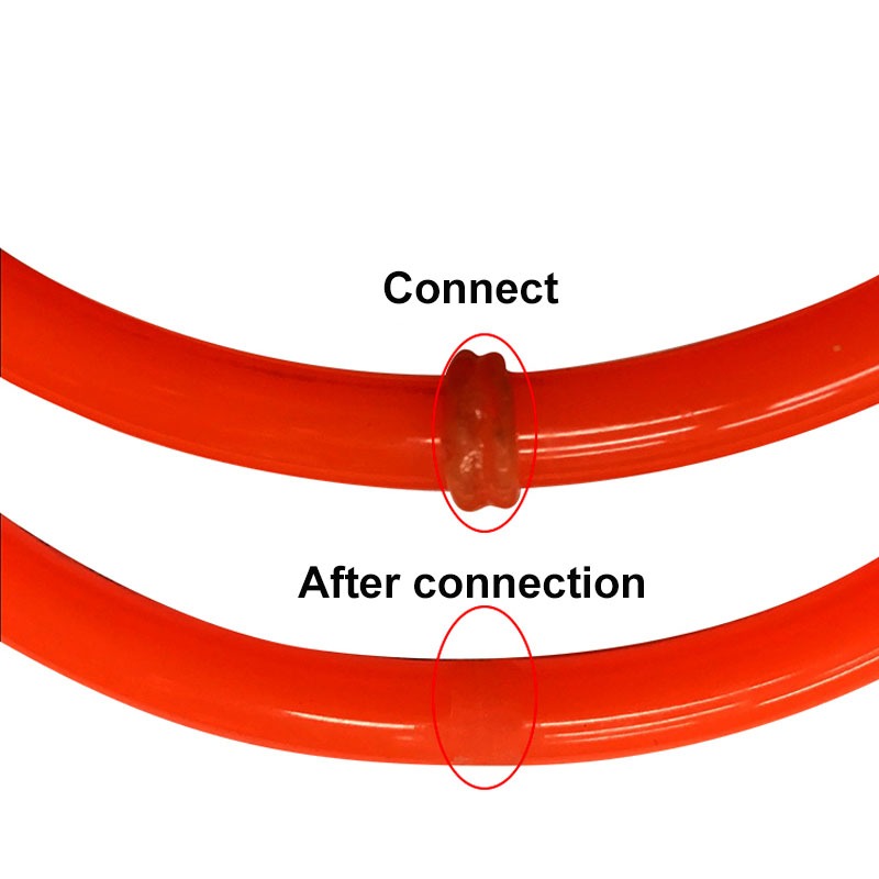 1meter Dây Băng Tải Polyurethane Đỏ Đai Truyền Động PU Tròn Dây Tan Chảy Đường Kính 1.5 / 2 / 2.5 / 3 / 3.5 / 4 / 5 / 6 / 7 / 8 / 9 / 10 / 12mm