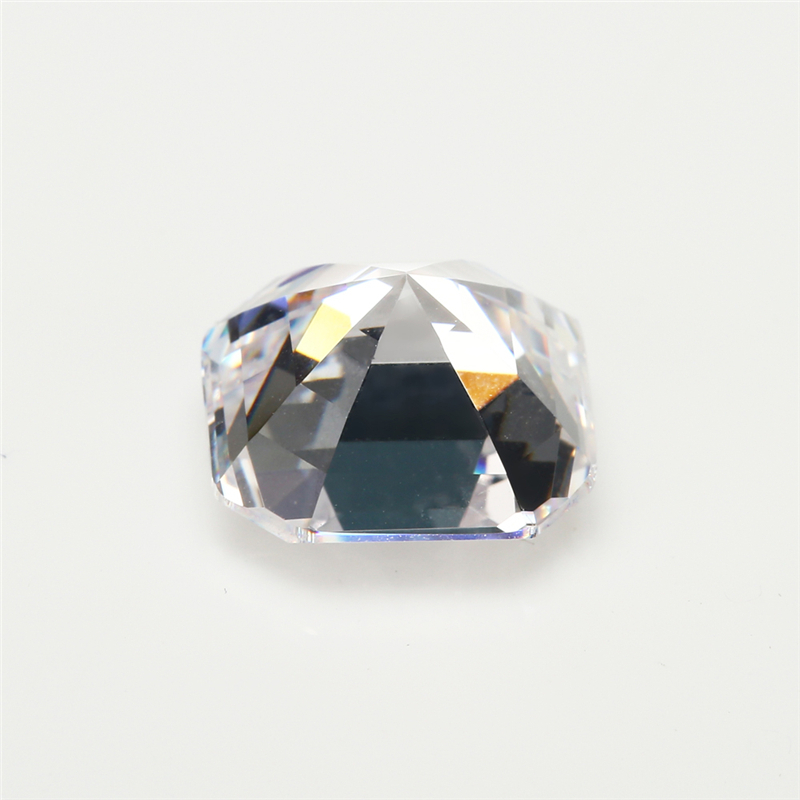 Đá Cubic Zirconia dạng vuông Asscher cắt kích thước từ 3x3 đến 10x10mm, chất lượng cao để làm đồ trang sức