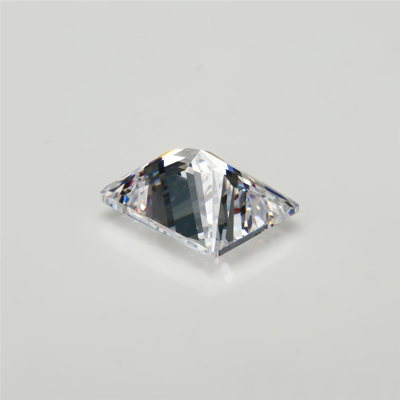 Bộ 80 Đá Quý Tổng Hợp Cubic Zirconia Trắng Hình Chữ Nhật 5A, Kích Thước Từ 1.5x2 Đến 10x12mm Cho DIY