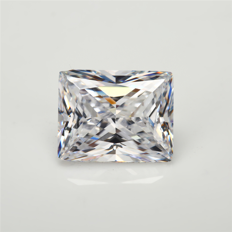 Bộ 80 Đá Quý Tổng Hợp Cubic Zirconia Trắng Hình Chữ Nhật 5A, Kích Thước Từ 1.5x2 Đến 10x12mm Cho DIY