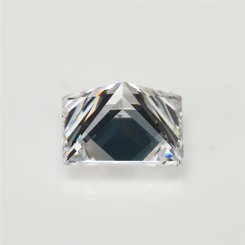 Bộ 50 20 Chiếc 10 Chiếc Vuông Công Chúa Cắt Trắng Cubic Zirconia Đá Quý Tổng Hợp Kích Thước 1.5x1.5 ~ 10x10mm 5A Rời CZ Đá Để Làm Đồ Trang Sức