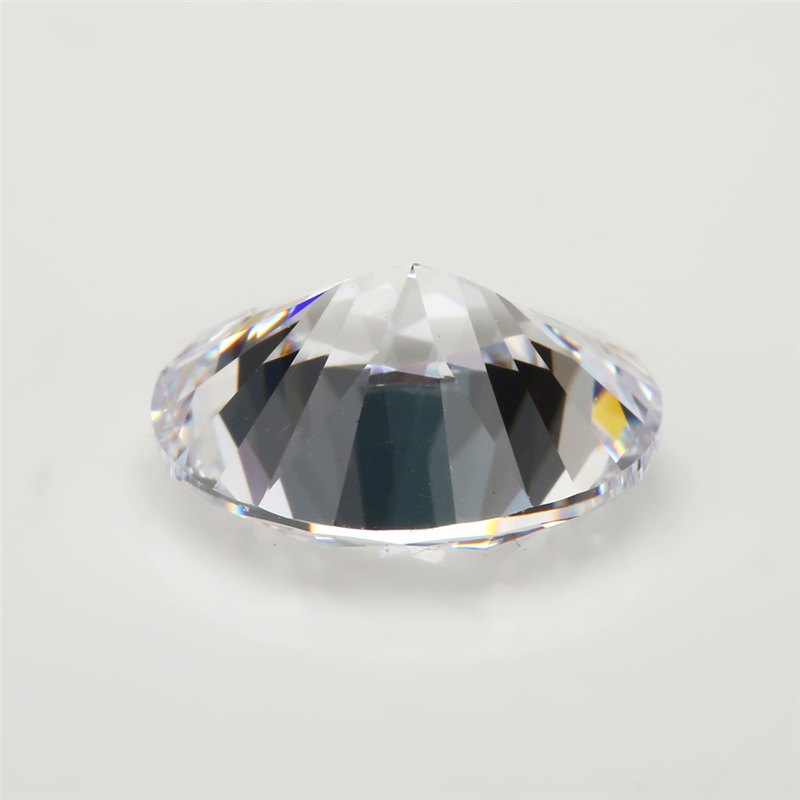 Kích thước 2x3mm ~ 13x18mm - Đá quý tổng hợp Cubic Zirconia bầu dục màu trắng chất lượng 5A dùng cho trang sức