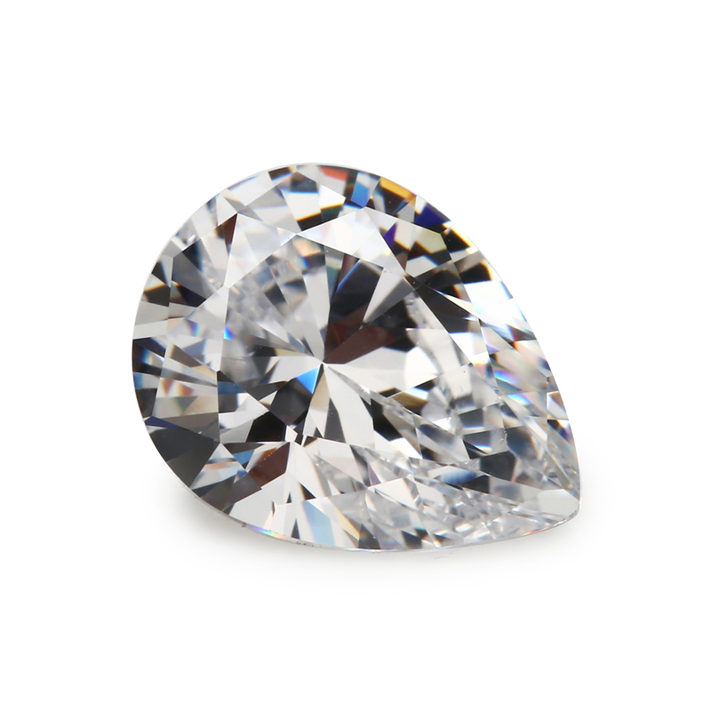Kích thước 2x3mm ~ 13x18mm Quả Lê Cut Cubic Zirconia Tổng Hợp 5A Cho Trang Sức