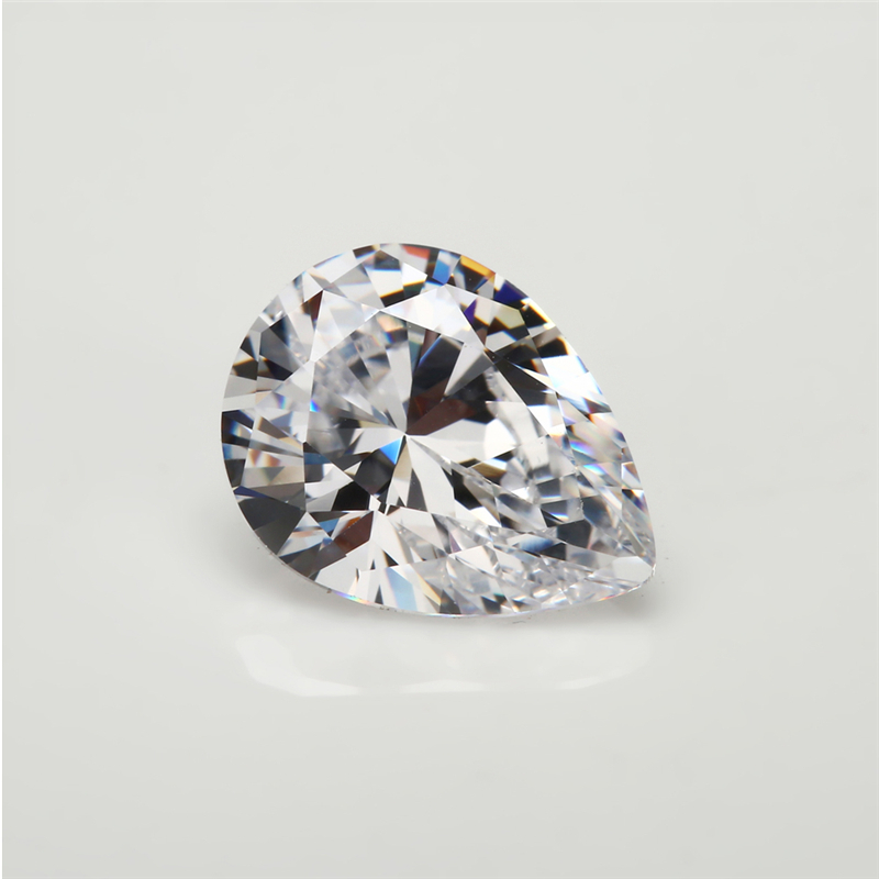 Kích thước 2x3mm ~ 13x18mm Quả Lê Cut Cubic Zirconia Tổng Hợp 5A Cho Trang Sức