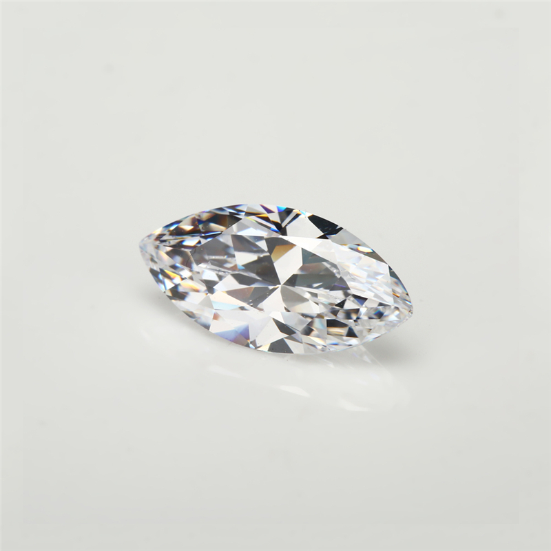Kích thước đa dạng từ 1,5x3mm đến 10x20mm - Marquise cắt đá Cubic Zirconia chất lượng 5A dùng làm trang sức