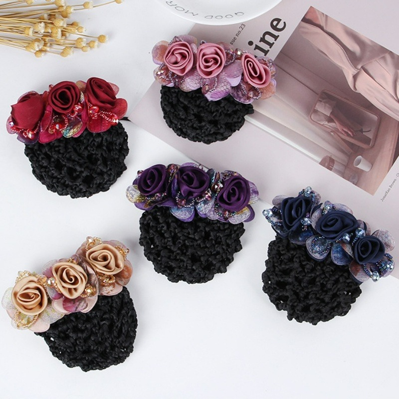 Mạng Che Tóc Chuyên Nghiệp Cho Updo và Túi Tóc, Phụ Kiện Tóc Nữ Cao Cấp