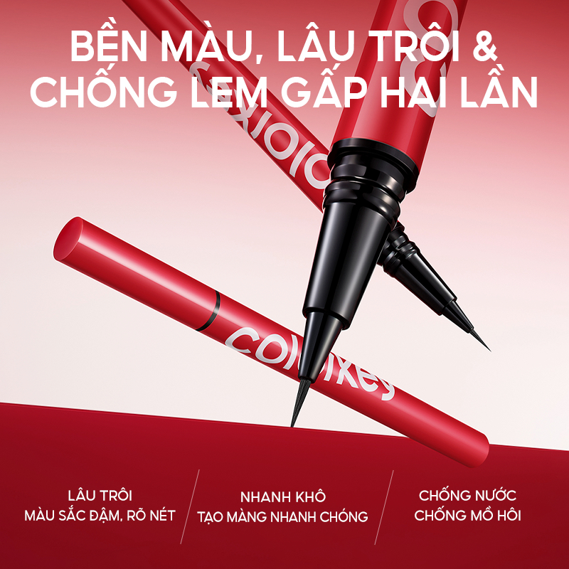 Ảnh Bút Kẻ Mắt Nước Colorkey Trang Điểm Chống Nước Lâu Trôi 0.55ml 4