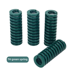 Màu xanh lá cây chịu tải nặng Khuôn lò xo nén lò xo Đường kính ngoài 12mm 14mm 16mm Chiều dài 20mm-125mm