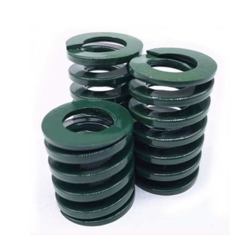 Chịu tải nặng Màu xanh lá cây Khuôn lò xo Dập xoắn ốc Lò xo nén Đường kính ngoài 27mm 30mm Chiều dài 25mm - 250mm