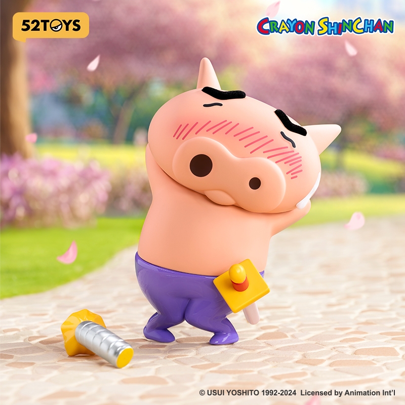 52TOYS Crayon Shinchan Buriburizaemon Limited Edition-Shy