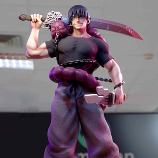 21cm Jujutsu Kaisen Fushiguro Toji Nhân vật hành động PVC đứng