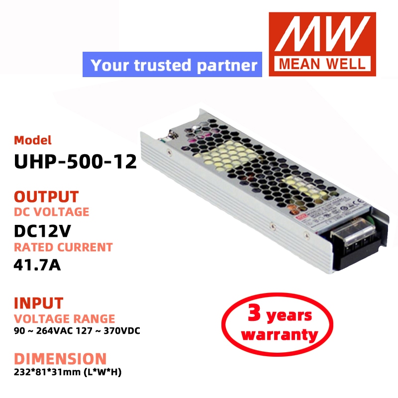 Mean WELL UHP-500-12 UHP-500-24 UHP-500-48 UHP-500-5 UHP-500-36 Bộ ...