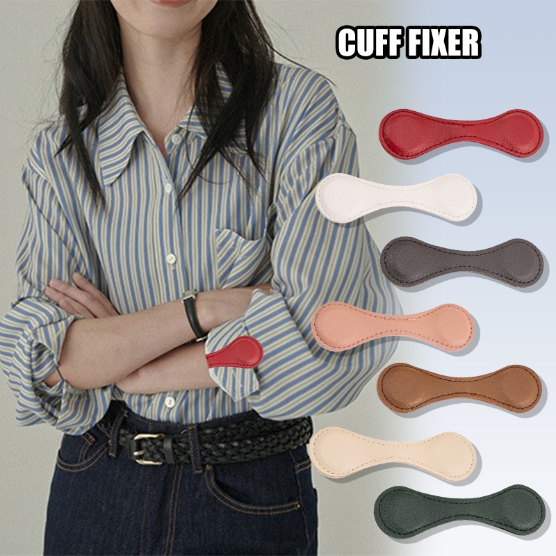 [Yunyuan] Dây buộc có thể rút ngắn khóa từ tính bằng da không cần may ở viền để ngăn quần chảy xệ trên sàn Kẹp khóa từ tính mạnh mẽ để đóng quần