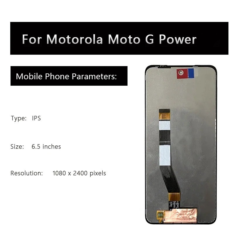 Dành Cho Motorola Moto G Power 5G Màn Hình LCD Màn Hình Cảm Ứng Bảng Số Hóa Lắp Ráp Các Bộ Phận Thay Thế