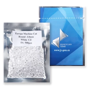500 Đá Cut 3.0mm 5A Nhiều Màu Cubic Zirconia Cho Trang Sức DIY