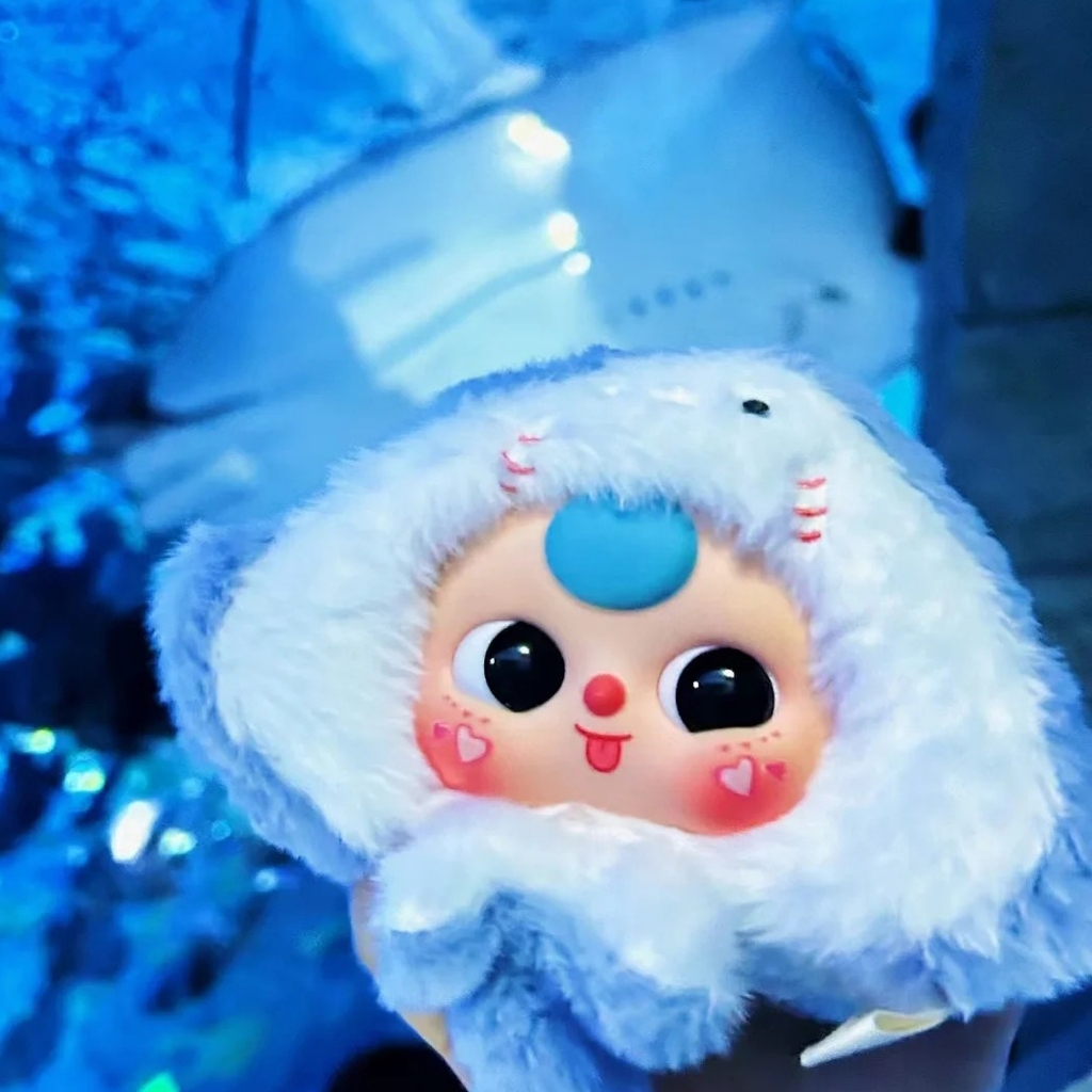 Jfory Baby Three Romantic Ocean Series100% xác thực quà tặng túi quyến rũ Búp Bê Búp Bê Động Vật Trang Trí Động Vật Nhồi Bông Ngẫu