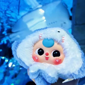 Jfory Baby Three Romantic Ocean Series100% xác thực quà tặng túi quyến rũ Búp Bê Búp Bê Động Vật Trang Trí Động Vật Nhồi Bông Ngẫu