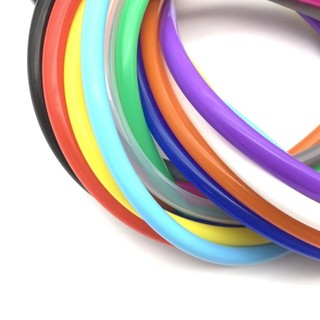 Ống silicon Ống cao su linh hoạt Cấp thực phẩm Ống nước uống mềm Đầu nối nước đầy màu sắc ID2-8mm