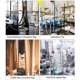 Ống silicon Ống cao su linh hoạt Cấp thực phẩm Ống nước uống mềm Đầu nối nước đầy màu sắc ID2-8mm