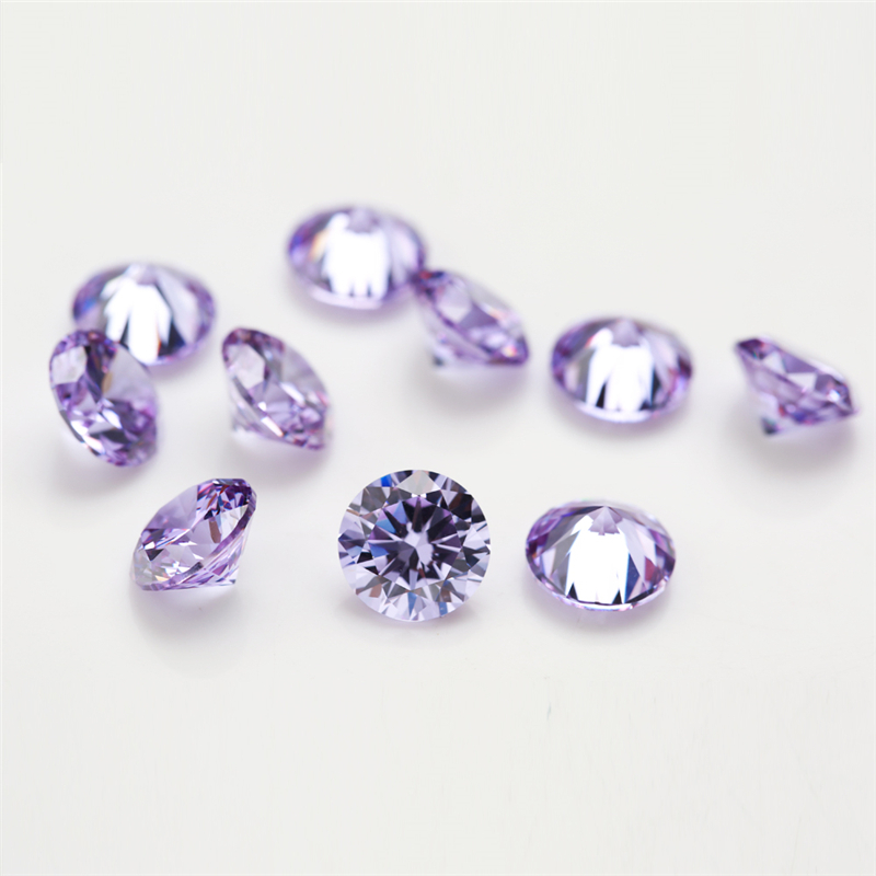 Đá Quý Tổng Hợp Cubic Zirconia Tròn Phù Hợp Cho Trang Sức, Kích Thước Từ 0.8mm Đến 3.75mm