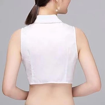 cổ giả áo sơ mi cổ giả sơ mi Cổ Áo Sơ Mi Giả Cổ Búp Bê Phong Cách Thời Trang Thu Đông Cho Nữ áo sơ mi cổ trụ nữ cổ áo sơ mi cổ sơ mi cổ áo cổ sơ mi cho nữ