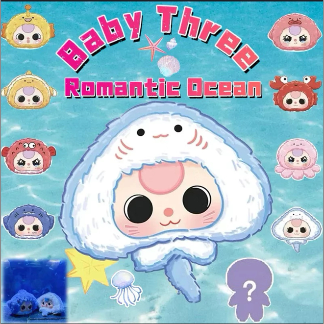 Baby three ocean blind box Series Mystery Box Búp bê đồ chơi hợp thời ...